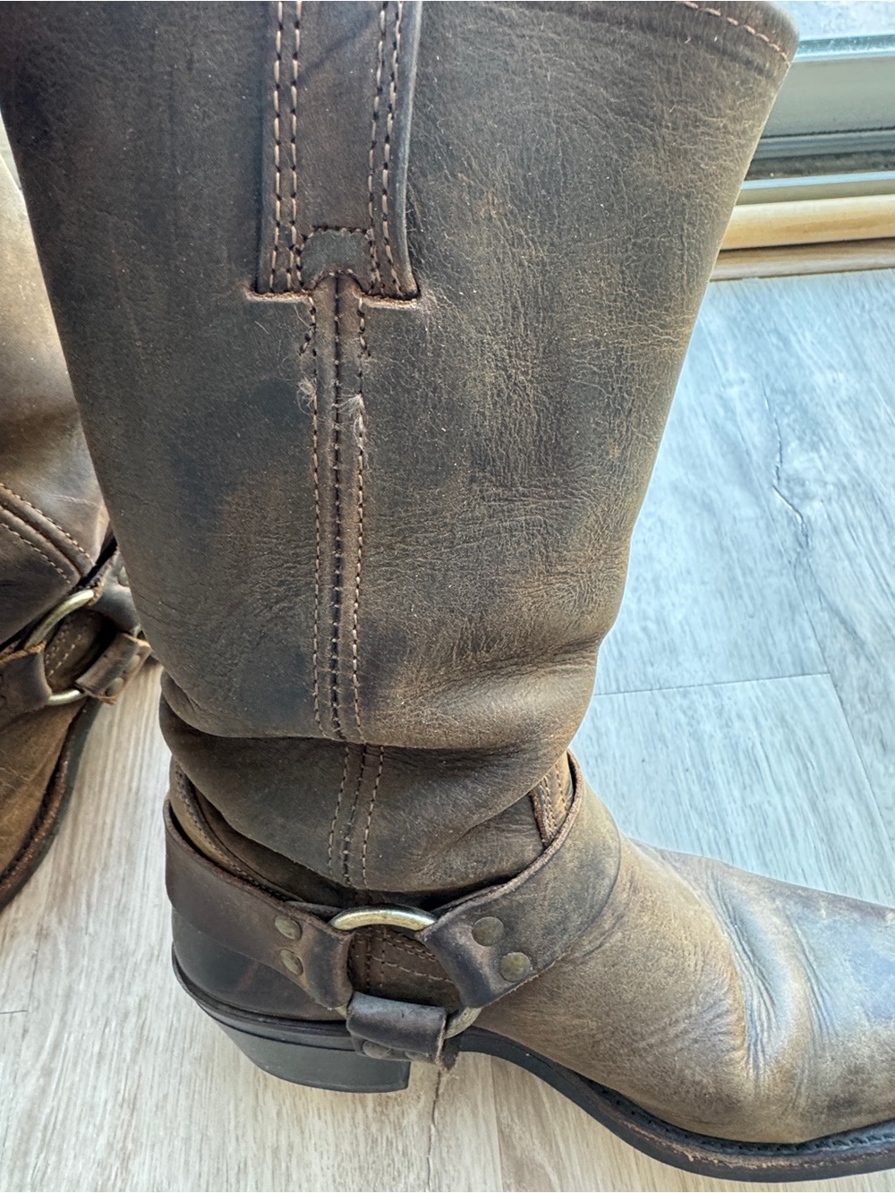 Frye Harness Boots Size 7 M Woman’s - Picture 9 of 16